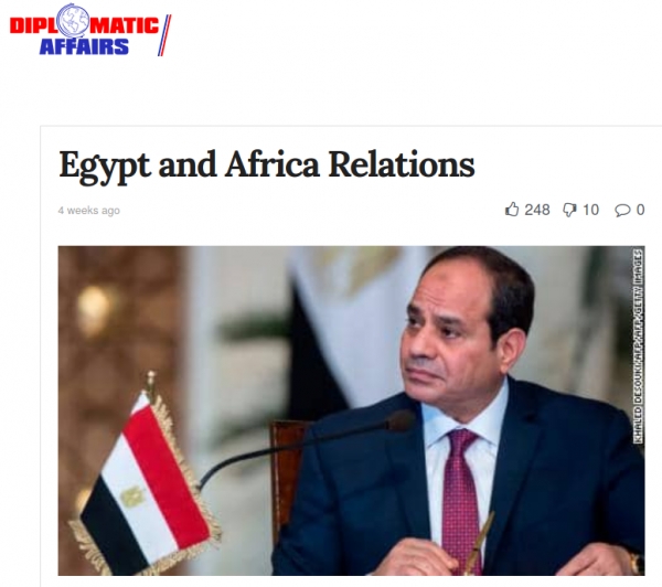 Diplomatic Affairs Ghana TV - Egypt and Africa Relations